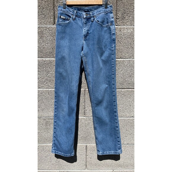 Vintage Denim Riders Jeans 6P Straight Leg VTG Jeans 6 Riders Jeans 26x28 Sz 6 - Picture 1 of 10